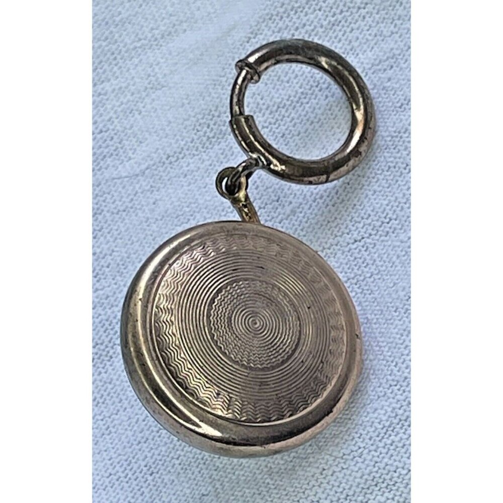 Antique Turned Engine Design Retractable Chain Cl… - image 2